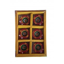 Designed Clay Diyas - C140