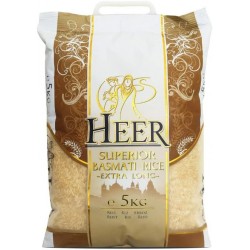 Heer Superior Basmati Rice Extra Long 5kg