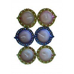 Designed Clay with wax 6pcs set
